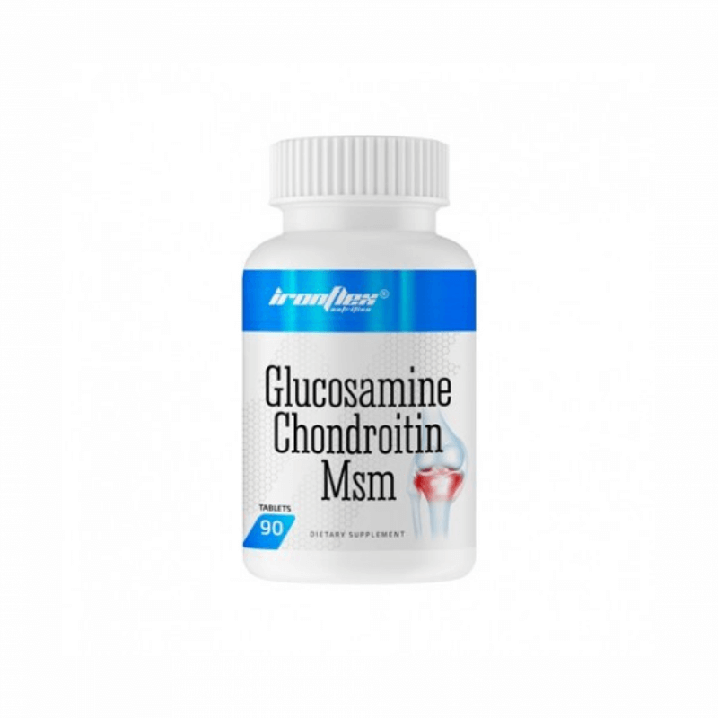 Glucosamine MSM Chondroitin - Ironflex - 90 caspules