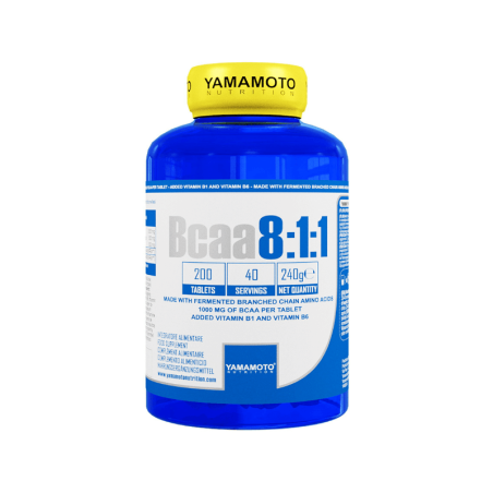 BCAA 8.1.1 - Yamamoto Nutrition - 200 tablets