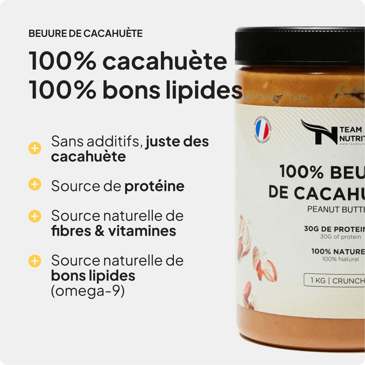 Beurre de cacahuètes