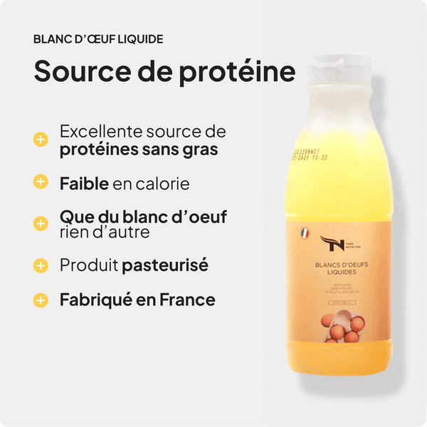 Blanc d'oeuf liquide