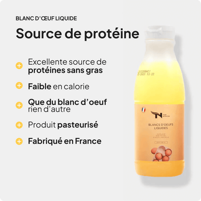 Blanc d'oeuf liquide