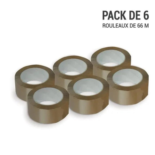 Ruban à empaqueter - Lot de 6